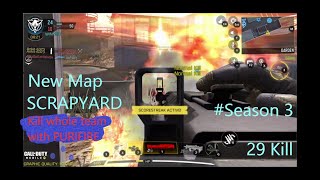 #CODM #NewMap #SCRAPYARD Call Of Duty Mobile with Season 3 | 29 KD Ratio | Not a Single Death