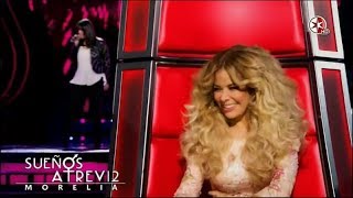 Reacción de Gloria Trevi al escuchar su canción en 'La Voz México'