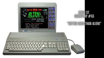 Better Dead Than Alien! (Atari ST / Gameplay)