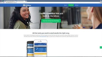 How to create a newsletter list and form on AWeber