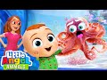 Baby John At The Aquarium  | Fun Animal Sing Along Songs by Little Angel Animals