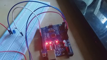 Управление яркостью светодиода с помощью потенциометра