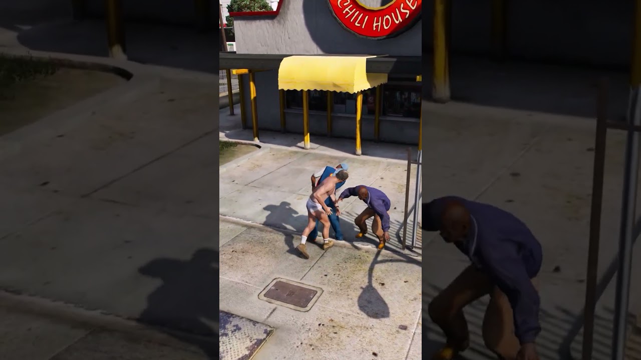 TRY NOT TO LAUGH 😂 GTA 5 Comedy TREVOR AND MICHAEL #funnyclips #trynottolaugh