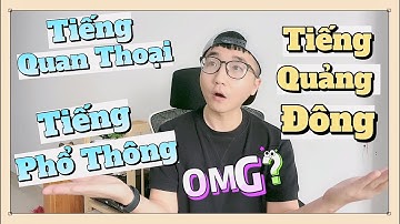 A Jay Chinese｜"Tiếng quan thoại - Tiếng phổ thông - Tiếng quảng đông" khác nhau gì nhỉ?