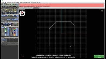 MATRIX WITH TOUCHE / CURVE / CHAMFER CURVES