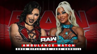 Download Lagu Ambulance Match - Rhea Ripley vs Jade Cargill Full Match WWE RAW Highlights Today MP3 Download Lagu Ambulance Match - Rhea Ripley vs Jade Cargill Full Match WWE RAW Highlights Today MP3