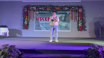 Rap by First year student at Students Induction Program B. Tech. First year PCE, Nagpur