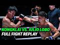 How Were They STILL STANDING?! 😵🔥 Kongklai vs. Julio Lobo | Muay Thai Full Fight