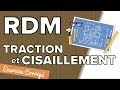 Rdm  traction et cisaillement  exercice corrig