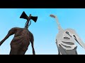 SIREN HEAD VS NEW MECHA LIGHT HEAD!! Garry's Mod [Siren Head Trevor Henderson] Gameplay