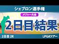 シェブロン選手権 2日目 2R 結果 速報 上位選手は誰か？