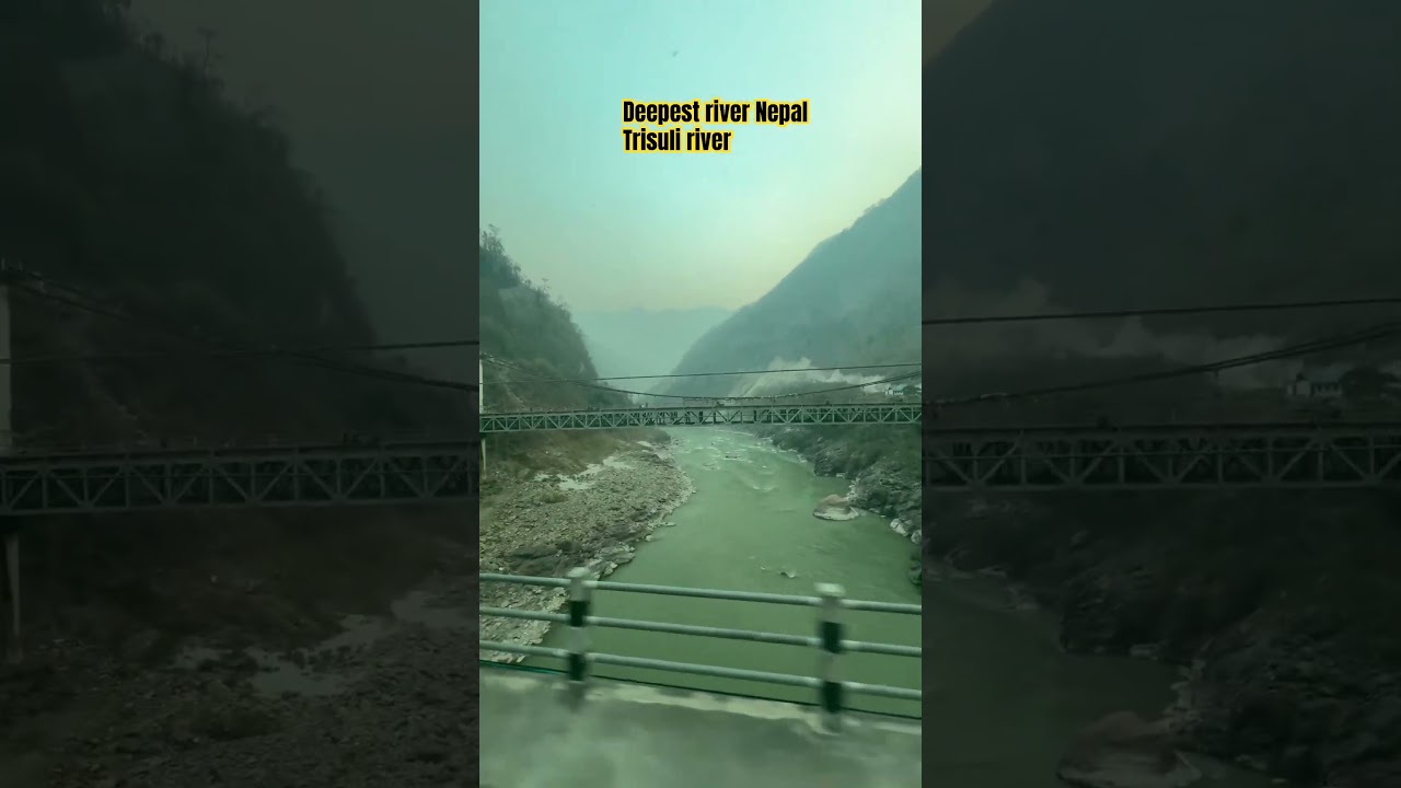 Deepest river of Nepal trisuli 