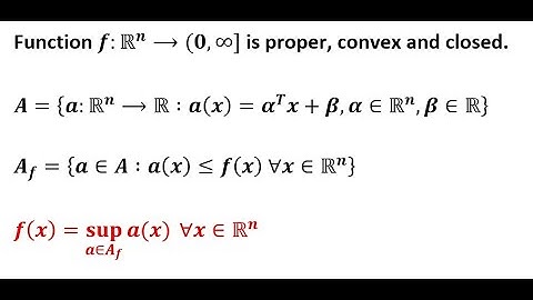 Proper, Closed, Convex Function as the Pointwise Supremum of its Global Affine Underestimators