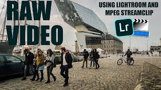 How to work with RAW video ⎜Black Magic Cinema Camera - Lightroom - MPEG Streamclip workflow