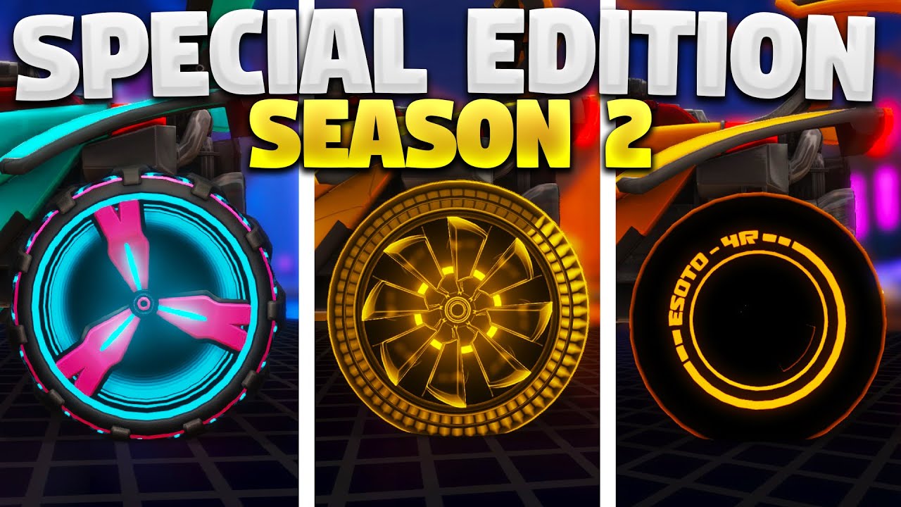 EVERY SPECIAL EDITION WHEEL IN ROCKET PASS SEASON 2