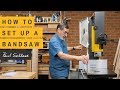 How to Set Up a Bandsaw | Paul Sellers