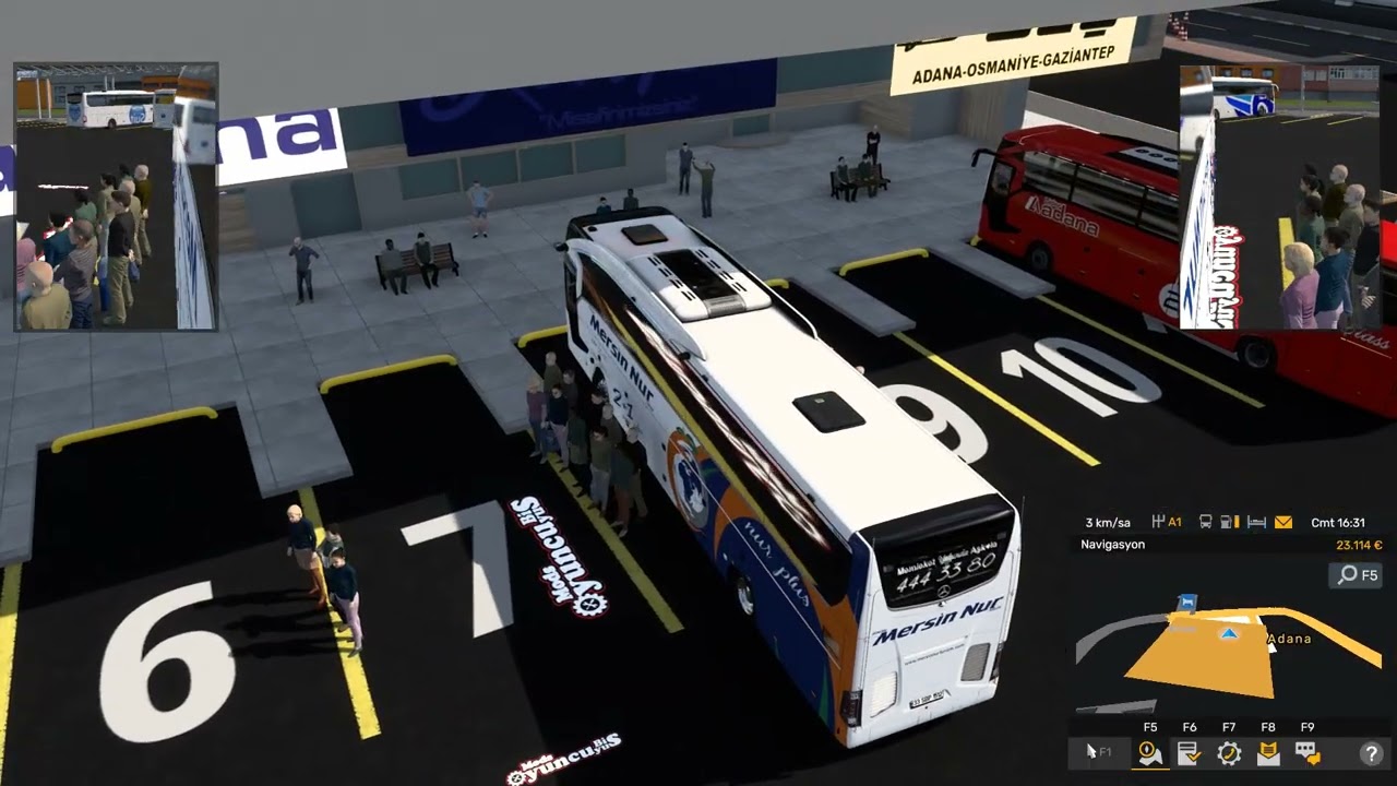 ets2  adana mersin sefri ets2 yusufkaptan