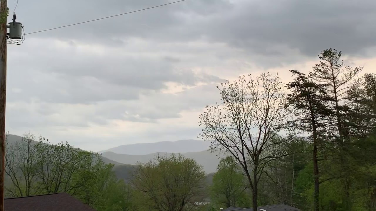 View From Ellett Mountain, Blacksburg, VA YouTube