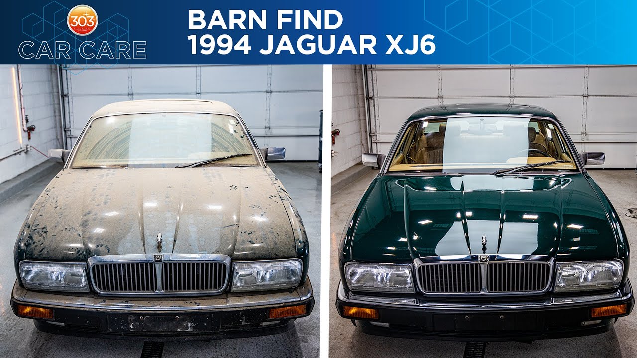 Детейлинг A Barn Find 1994 Jaguar XJ6 | 303 Car Care