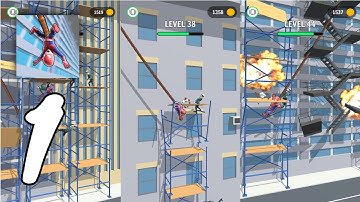 Poopy Swing Hero Gameplay Walkthrough #1 - Level 1 ~ 36 (Android, IOS)