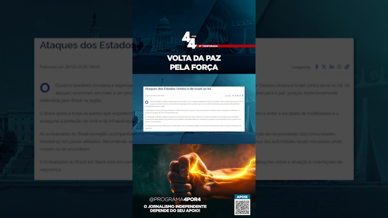 VOLTA DA PAZ PELA FORÇA