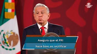 “¿Qué ha ganado el PRI con esa alianza?”: AMLO llama a valorar alianza con PAN