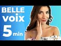 Exercice vocal pour avoir une belle voix 5min top chrono 