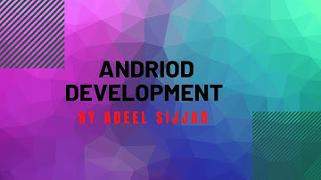 EPOWER | android development Urdu Hindi part 1 |android full course |Android for beginners