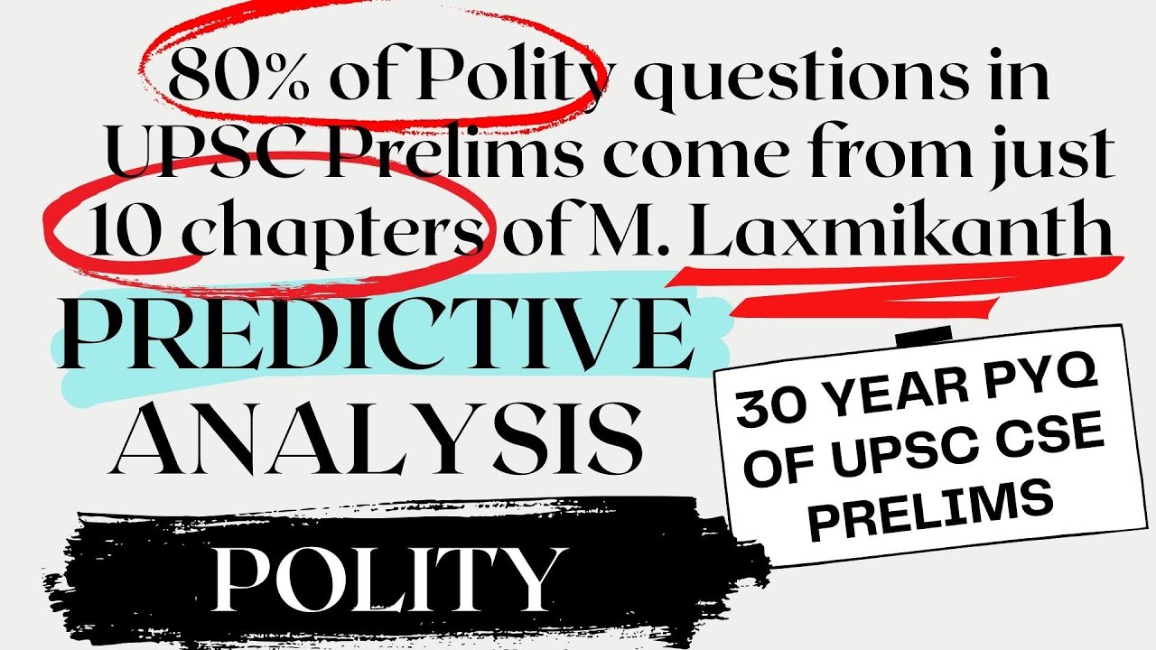 UPSC Prelims 2025 – Predictive Polity Analysis | 30 Years PYQ ...