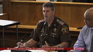 Monroe County Commissioners Work Session, July 9, 2026