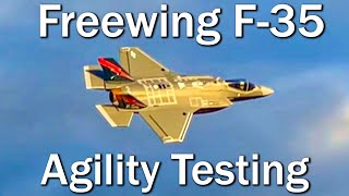 Freewing F35 70mm Agility Testing