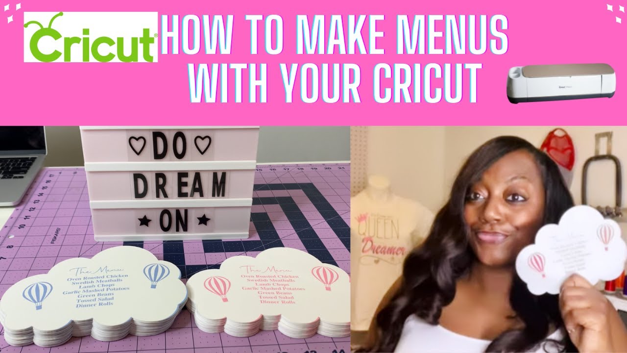 How to Make a Photo Frame Menu Board with Cricut Explore — Creative Cutting  Classroom