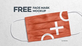 Free Face Mask Mockup Presentation screenshot 3