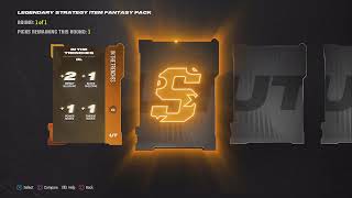 Madden NFL 24 Ultimate Team Legendary Strategy Item Fantasy Pack