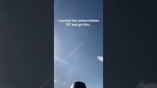 787 at RAF Lakenheath! #aviation #planespotting #contrail #fyp #viral