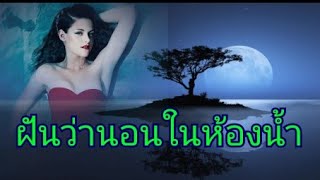 ฝันว่านอนในห้องน้ำ ทำนายฝัน เลขนำโชค