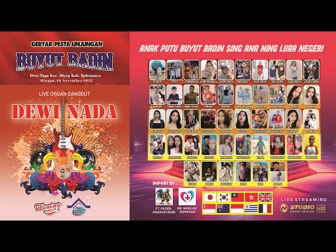 LIVE MUSIK DEWI NADA UNJUNGAN MBAH BUYUT BADIN DESA TUGU 16 NOV 2025 EDISI MALAM 