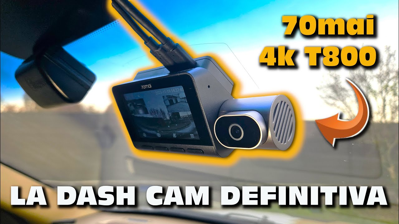Una DASHCAM serve davvero? Come la installiamo da soli? 70mai t800  4K