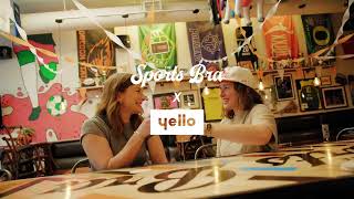 yello x The Sports Bra