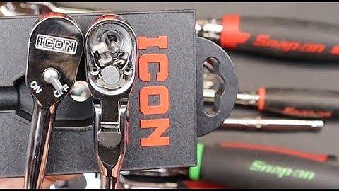 Hanging with the Cool Kids: Icon G2 Ratchets take care of Snap On customers: You go, Harbor Freight!