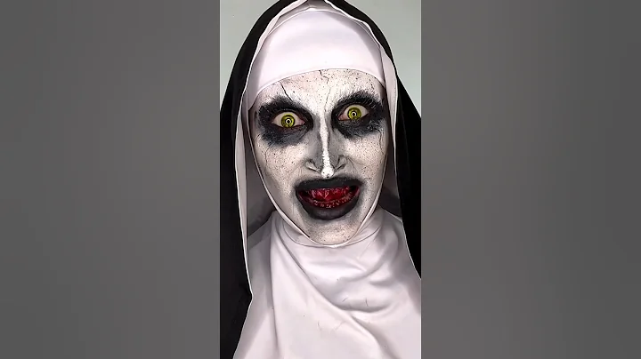 The Nun Makeup #thenun #thenunmakeup #halloweemakeup #sfx