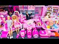 20 Minutes Satisfying With Unboxing Barbie Princess Wardrobe & Kitchen Collection Toys Review|ASMR