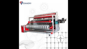 Fixed Knot field fence machine