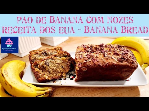 Vídeo: Como Fazer Pão De Banana E Nozes