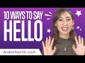 10 Ways to Say Hello in Arabic