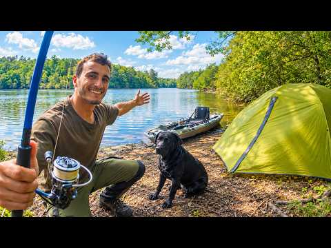 3 Days of Fishing and Camping by a Wild Pond! (It Was Supposed to be Relaxing...)