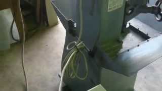 卓上フライス盤　井上鋼機　動作確認