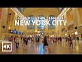 [4K] NEW YORK CITY - Walking around Grand Central Terminal, Midtown Manhattan, New York, Travel, USA