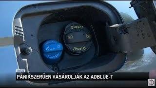 Pánikszerűen vásárolják az AdBlue-t