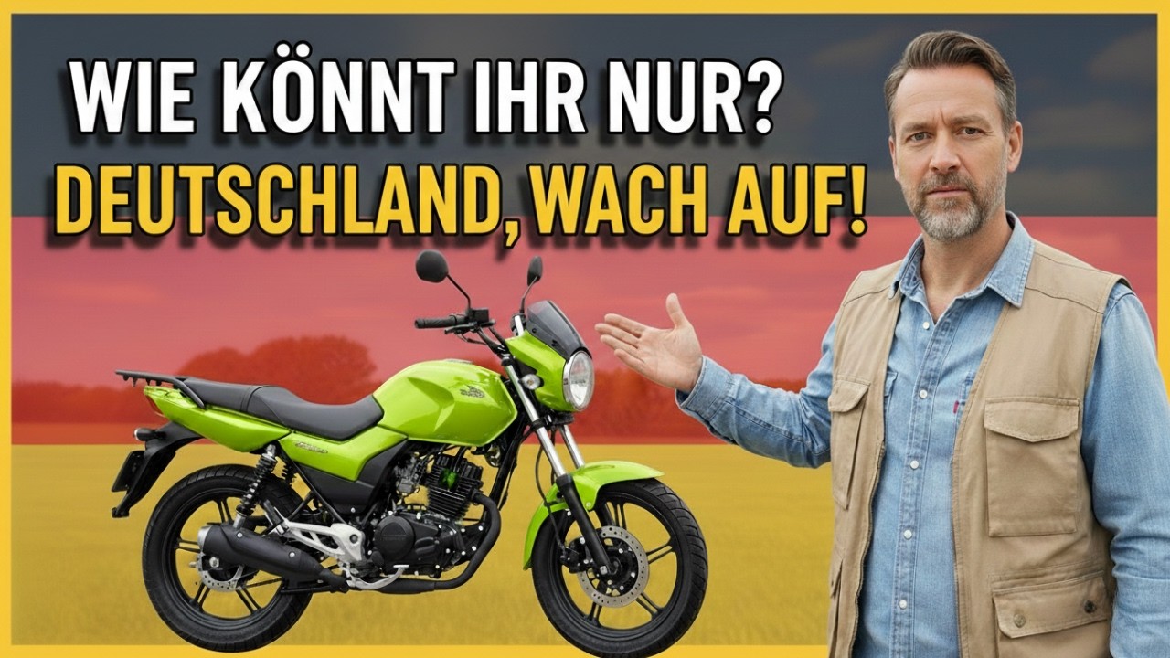 Warum Deutsche dieses günstige 1.800€-Motorrad nicht ernst nehmen – obwohl es überall gewinnt